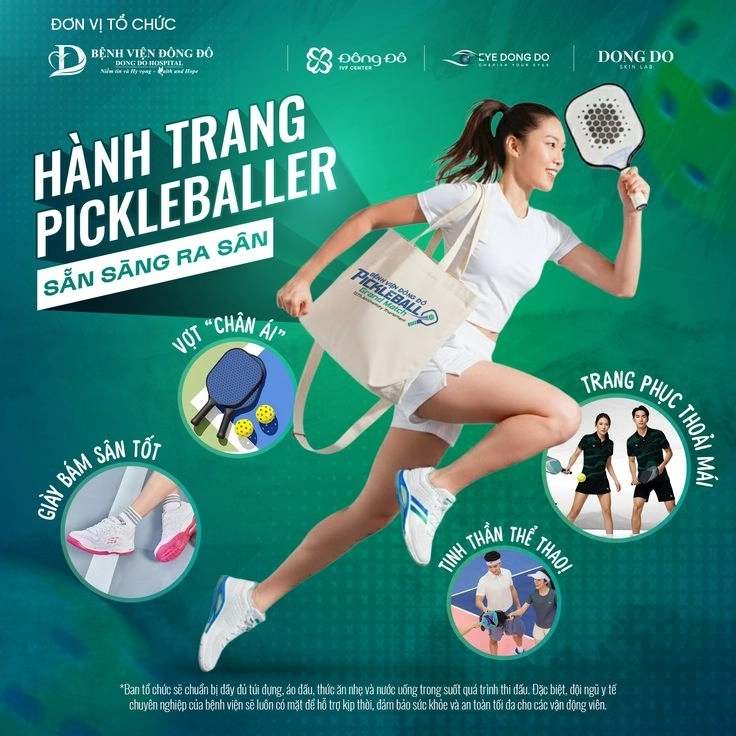 Poster về kiến thức pickleball