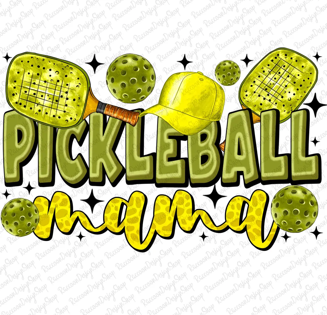 Poster pickleball dùng trang trí