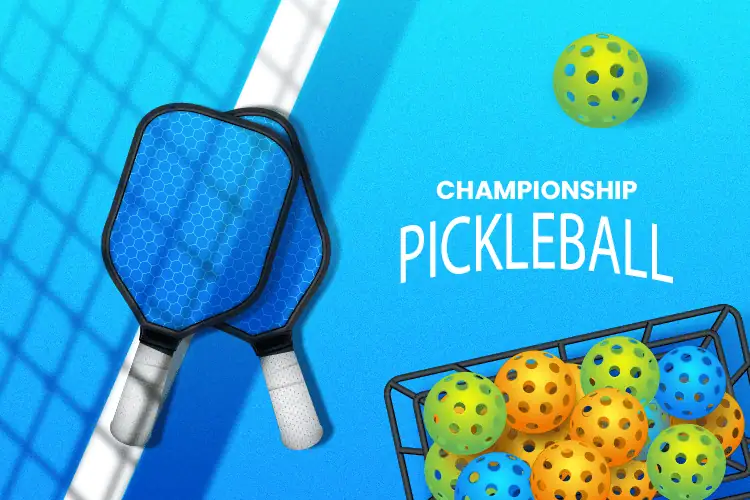 Poster pickleball dùng trang trí