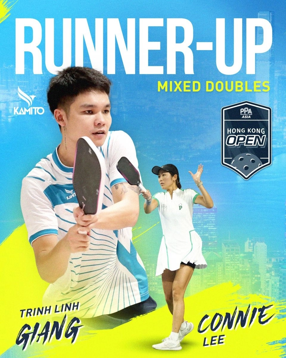Poster giải pickleball