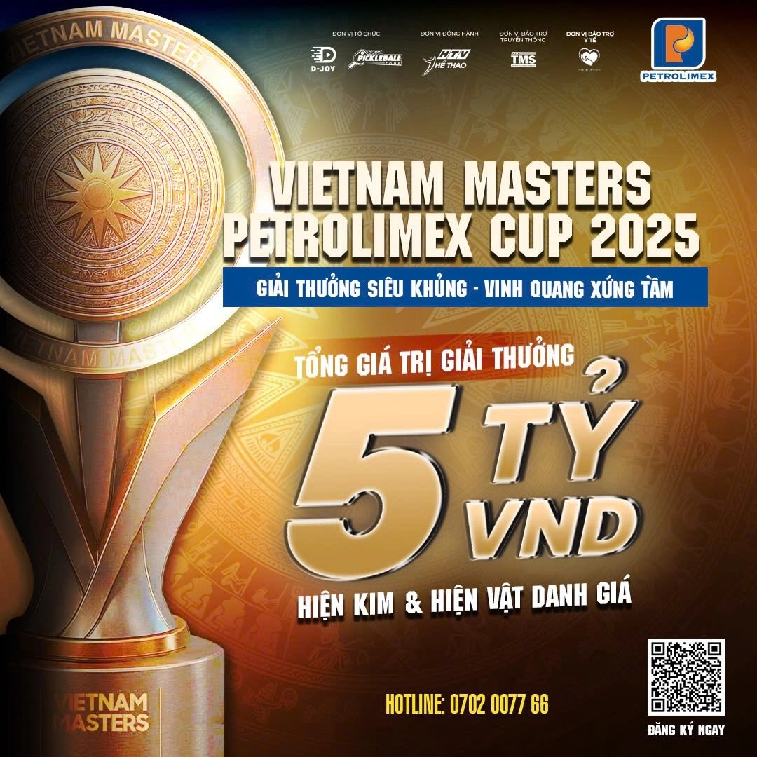 Poster giải pickleball
