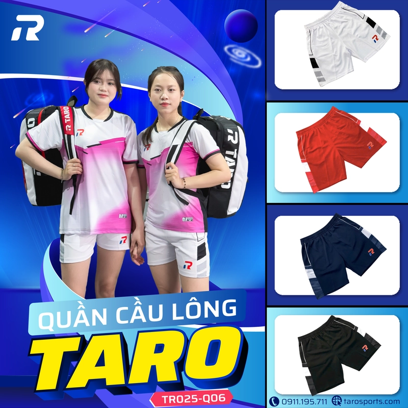 Quần cầu lông Taro