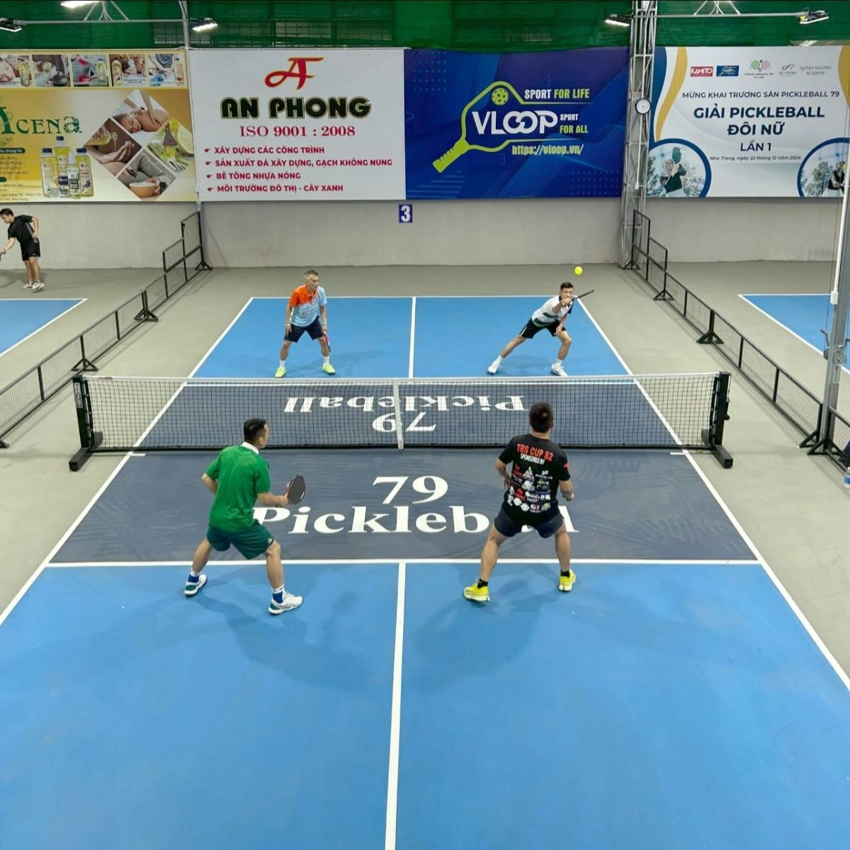 Không gian tại sân 79 pickleball nha trang