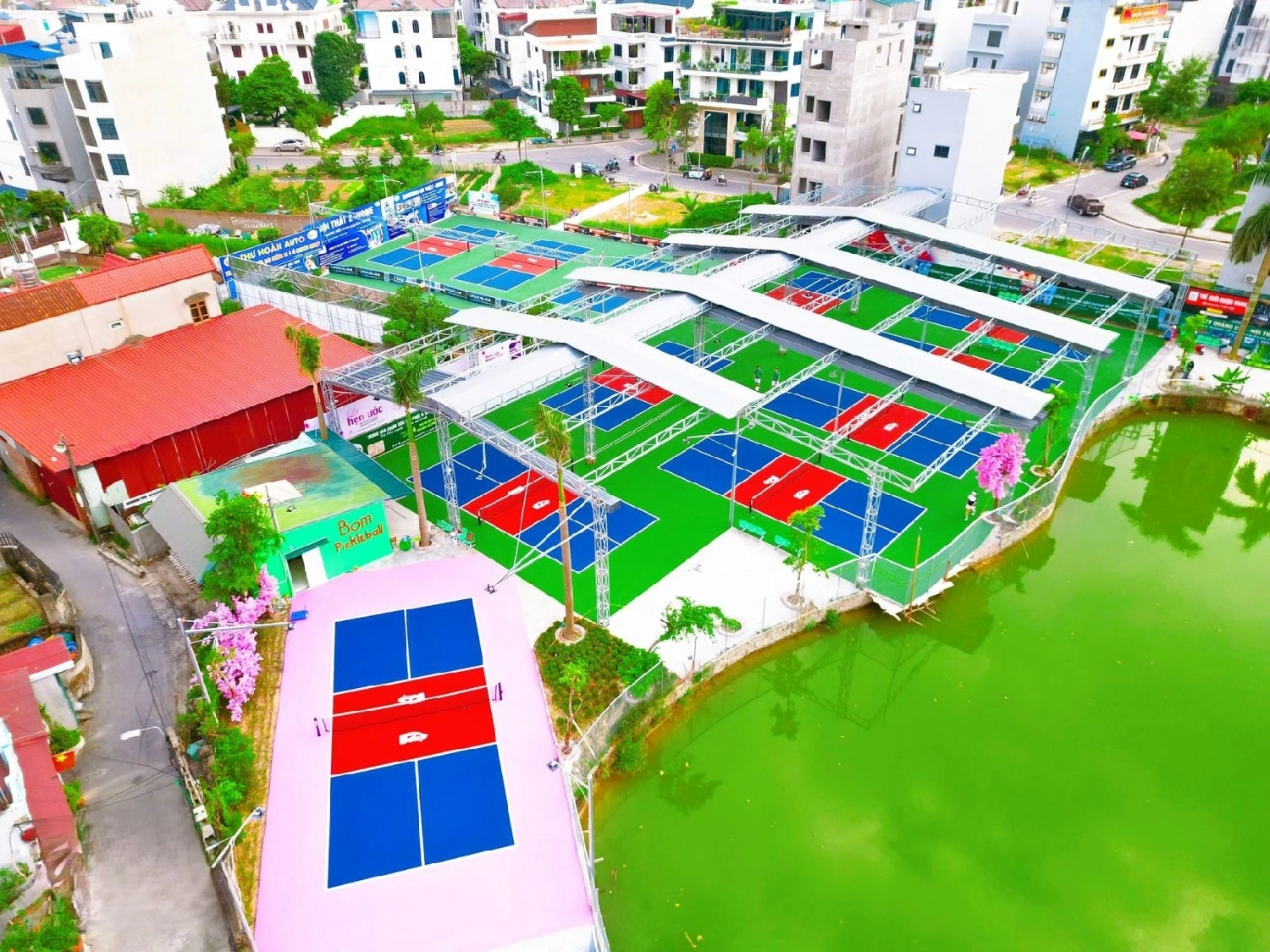 Giới thiệu sân Bom Pickleball BG