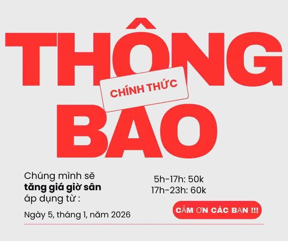 Bảng giá thuê sân cầu lông an nguyên