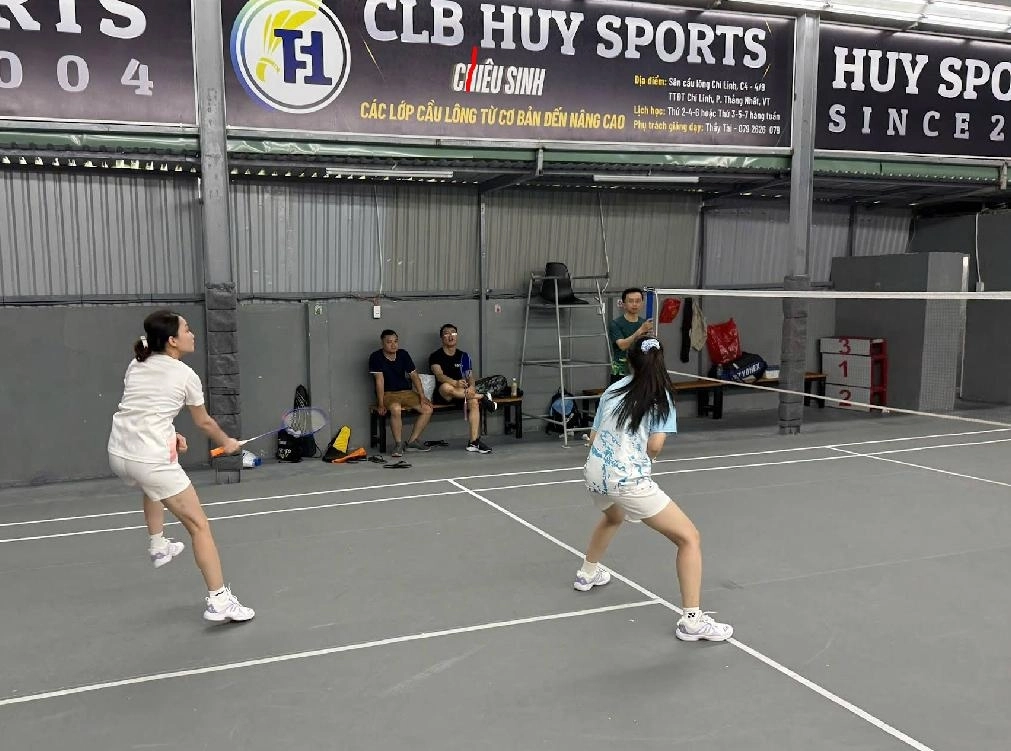 Sân cầu lông chí linh vũng tàu có mức chi phí thuê sân hợp lý