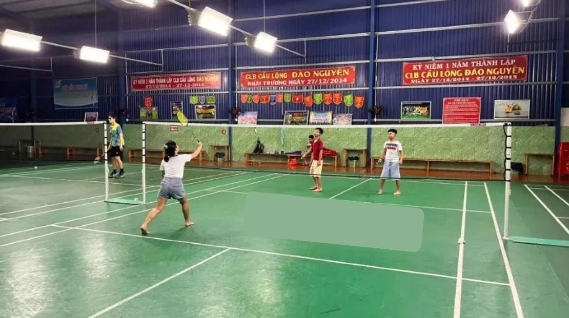 Bảng giá thuê sân tại sân cầu lông Đào Nguyên
