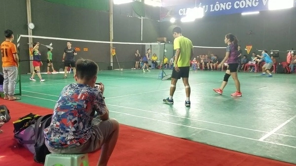 Sân cầu lông công viên Thống nhất