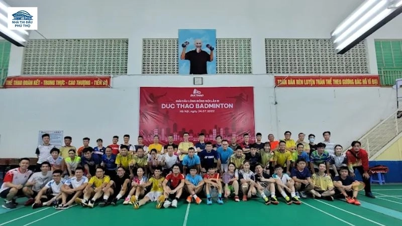 Những giải đấu tại sân cầu lông Hồ Đền Lừ