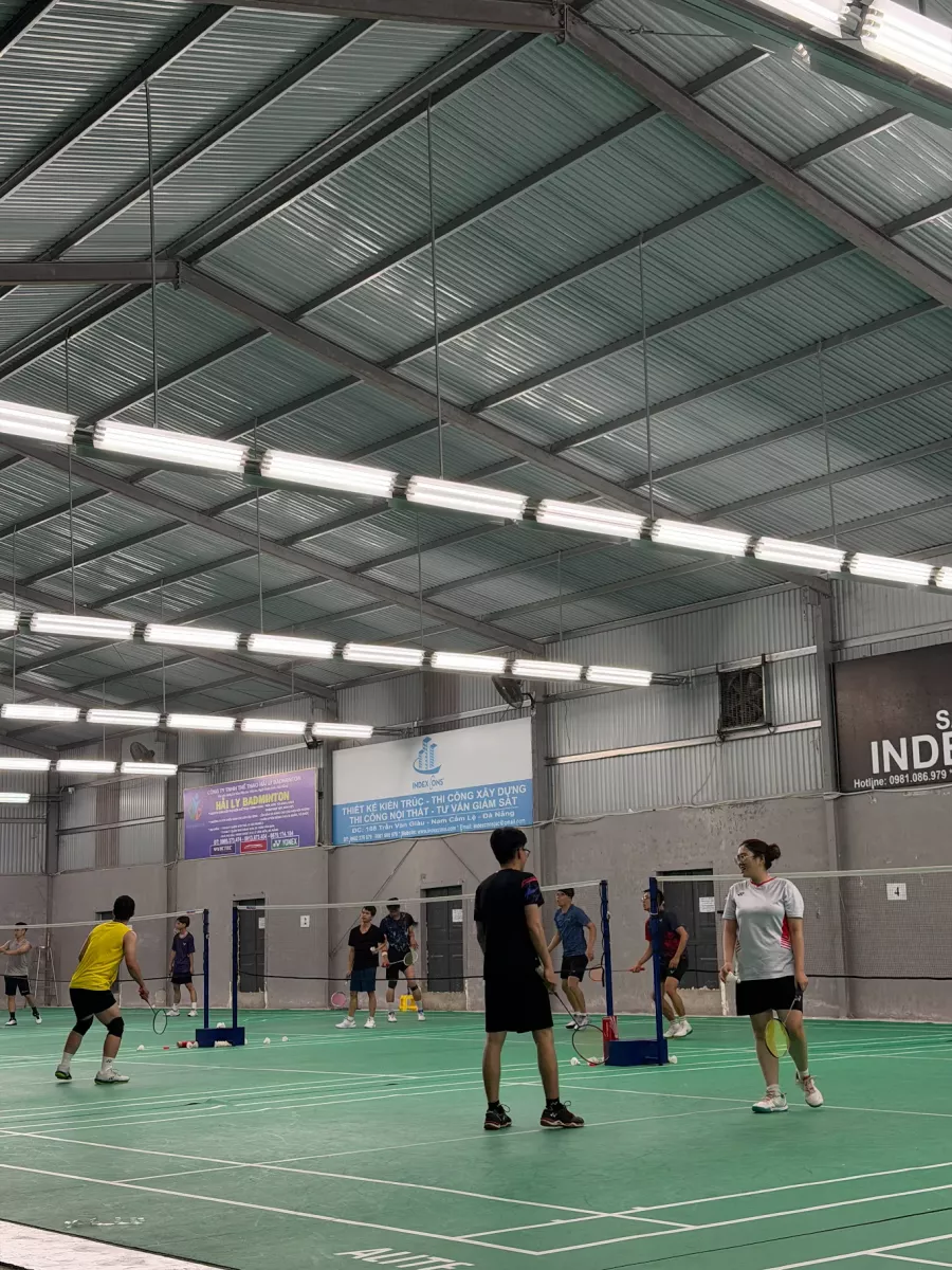 Những tiện ích tại sân cầu lông Indexsport 2