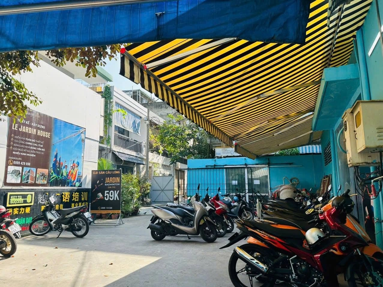 Những dịch vụ tại sân cầu lông Jardin