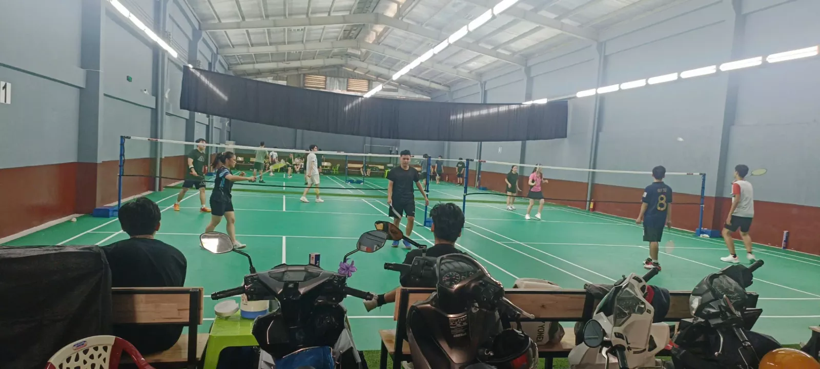 Những tiện ích tại sân cầu lông Minkyo
