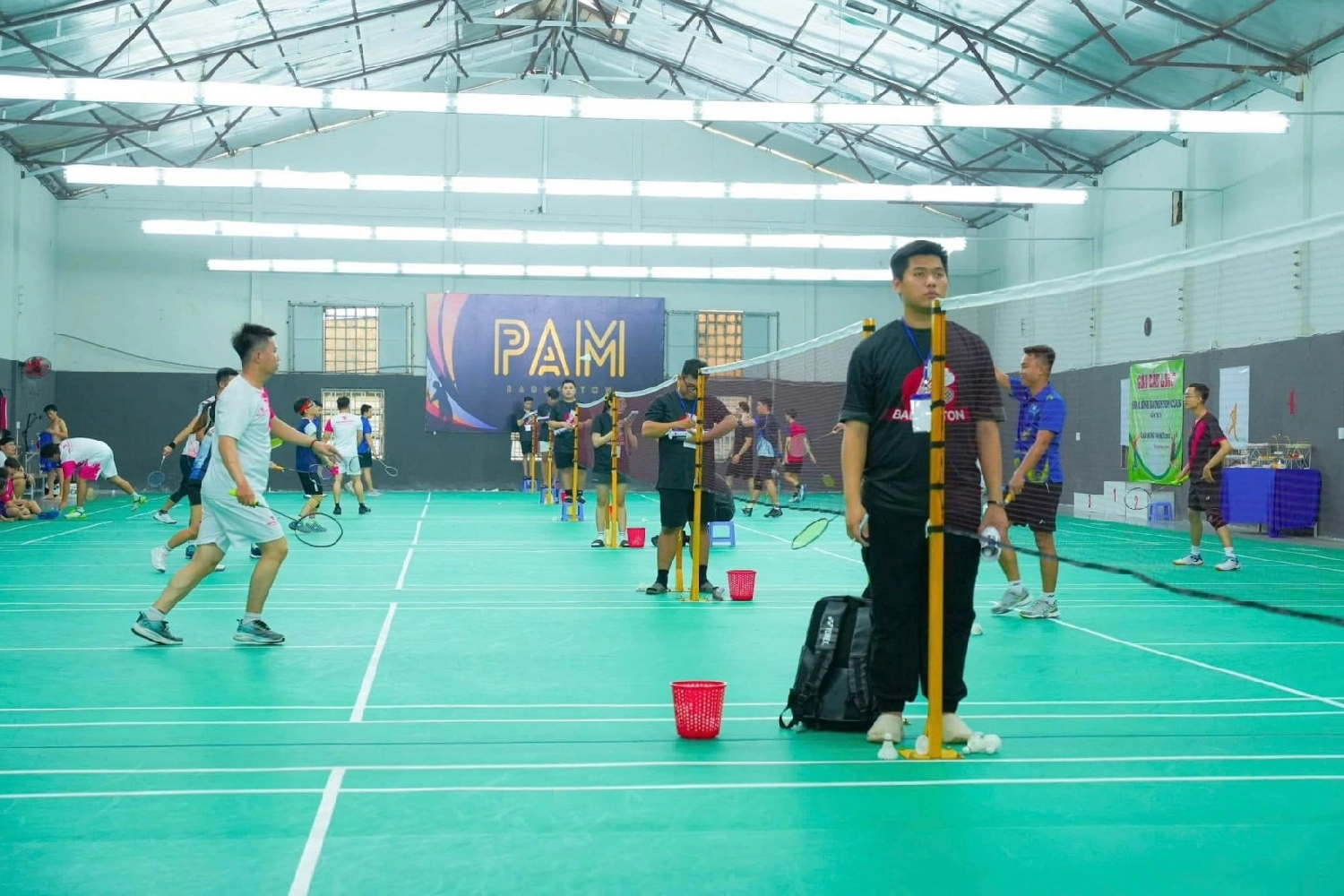 Tiện ích sân cầu lông Pam Badminton