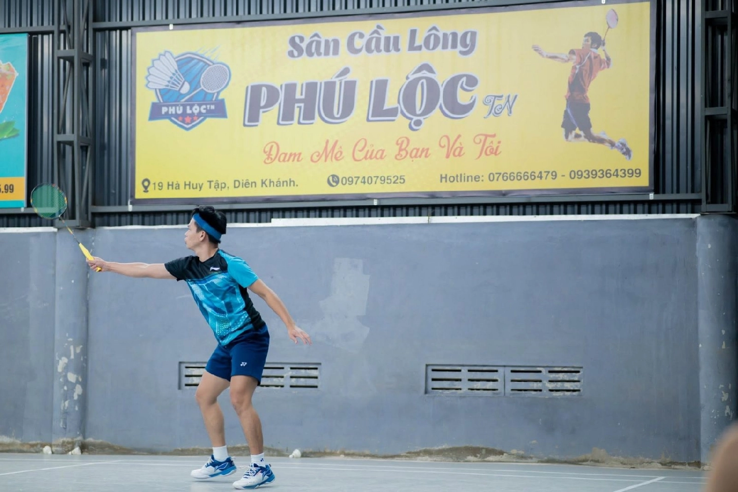 Giá thuê sân cầu lông phú lộc
