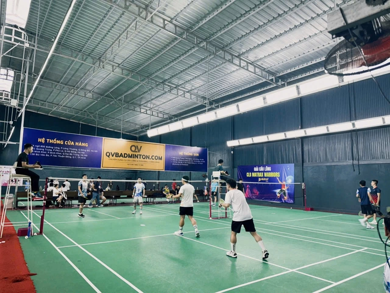 Sân cầu lông QV Badminton