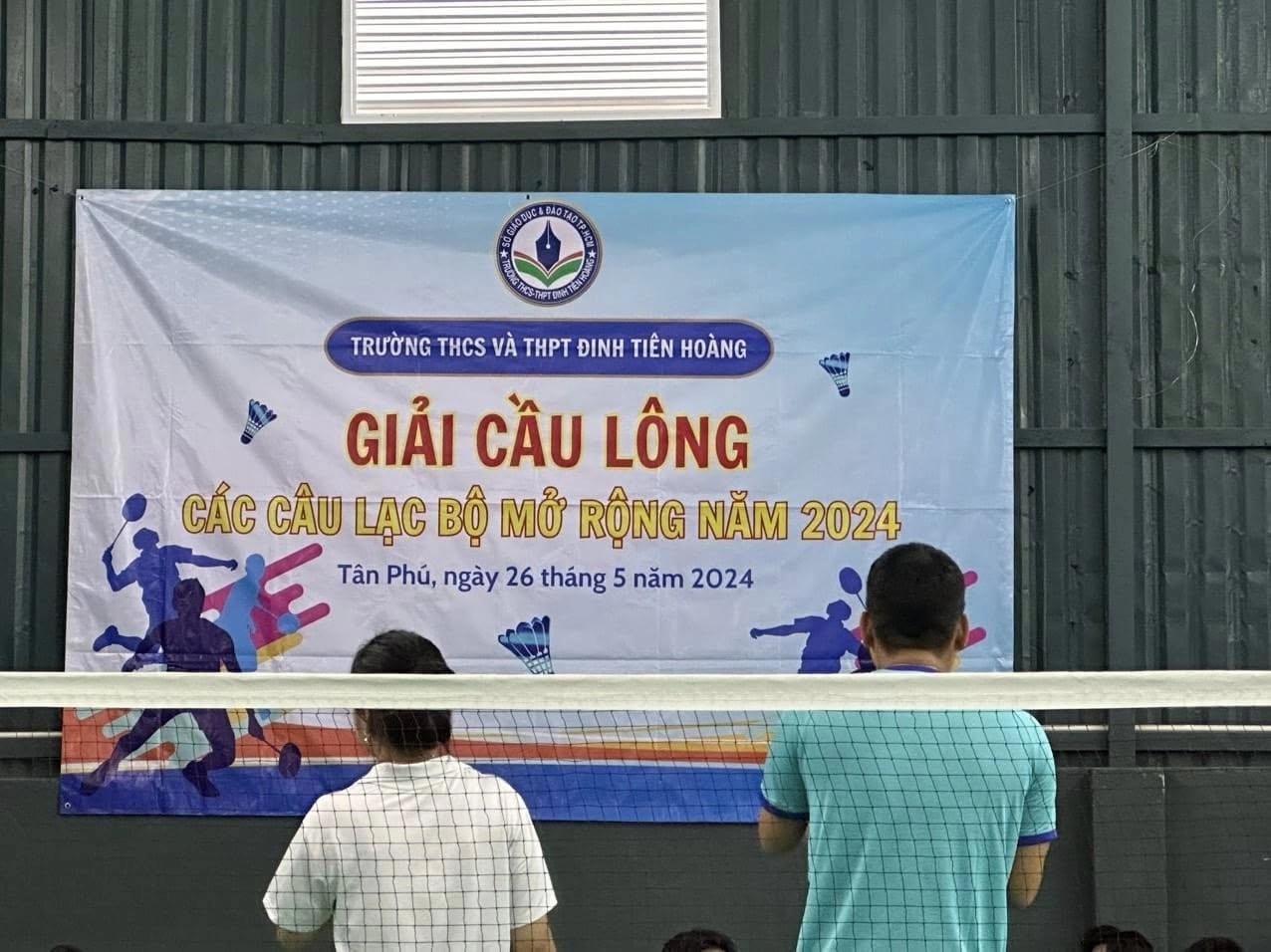 Tiện ích tại sân cầu lông sd