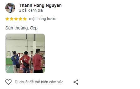 Đánh giá của người chơi tại sân Pickleball CLB Thể Thao Trung Ý 2
