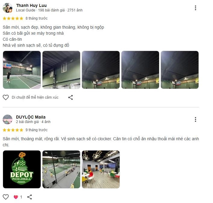 Đánh giá chất lượng sân depot pickleball trải nghiệm từ người chơi