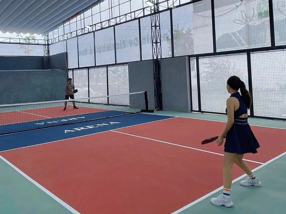 Các dịch vụ tiện ích của sân Hue Pickleball Arena