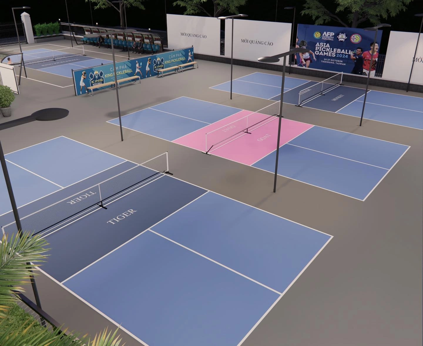 Sân King Pickleball Cẩm Phả