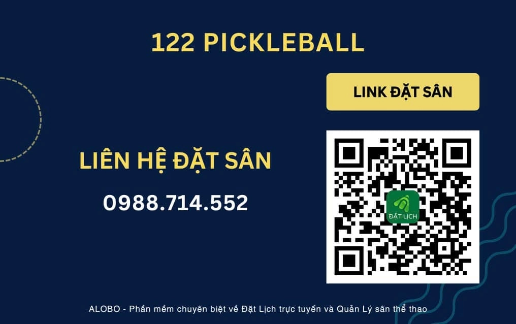 Giá thuê sân Pickleball 122