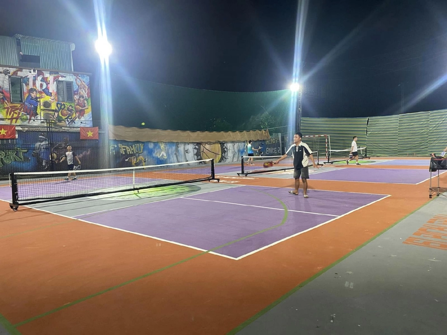 Giá thuê sân Pickleball 161 Trần Hoà