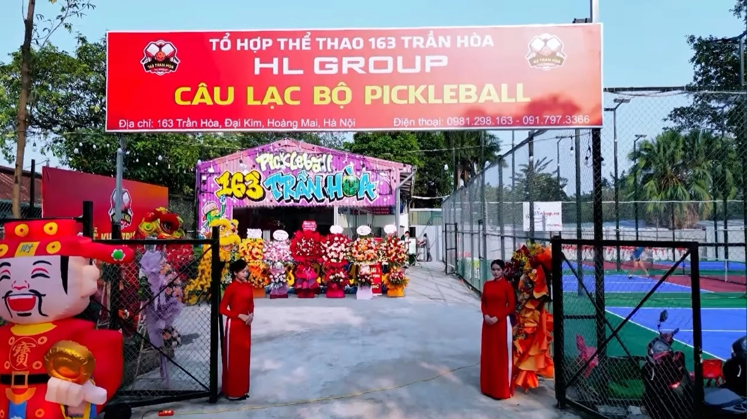 Sân Pickleball 163 Trần Hoà