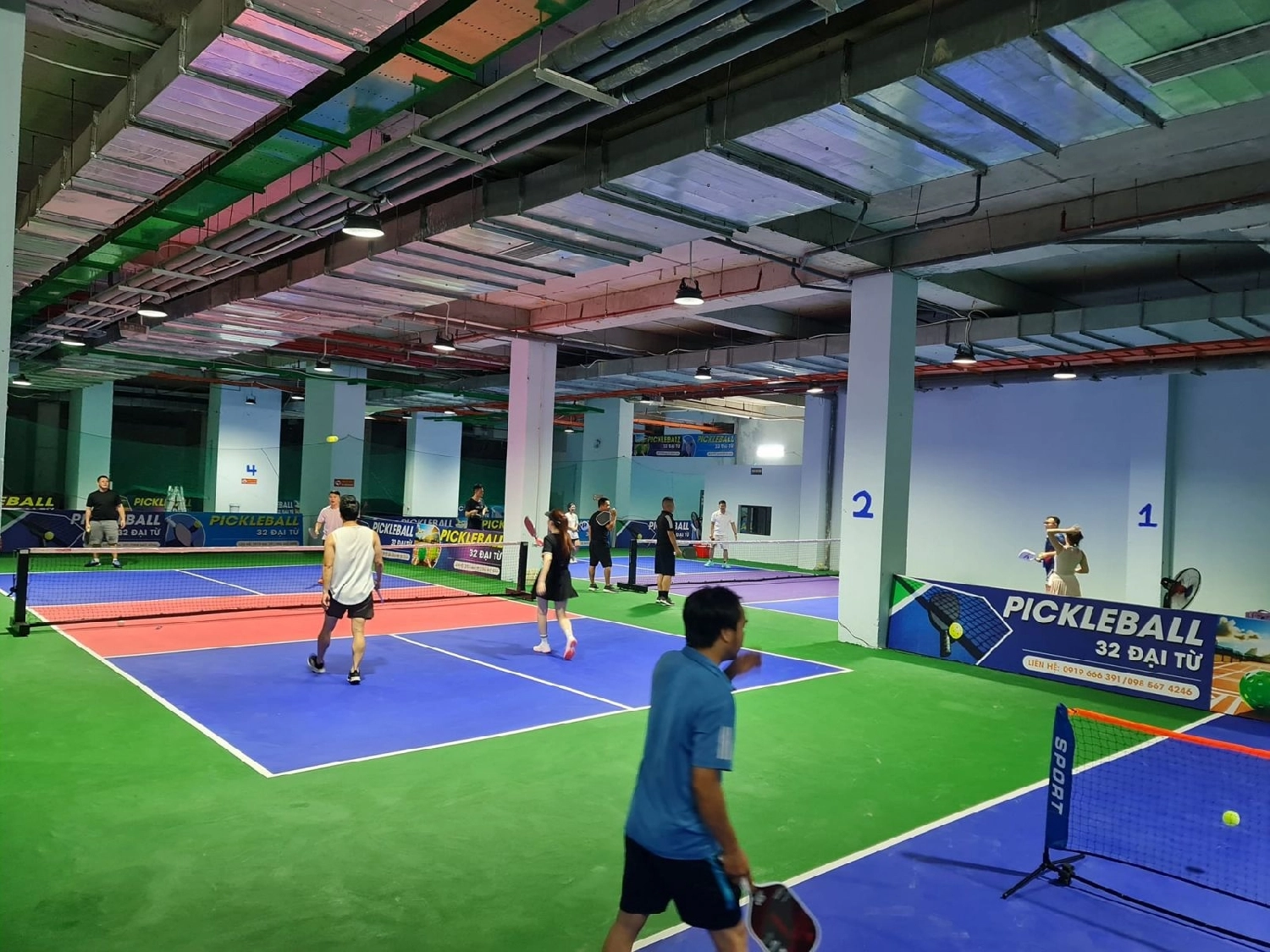 Giới thiệu sân Pickleball 32 Đại Từ