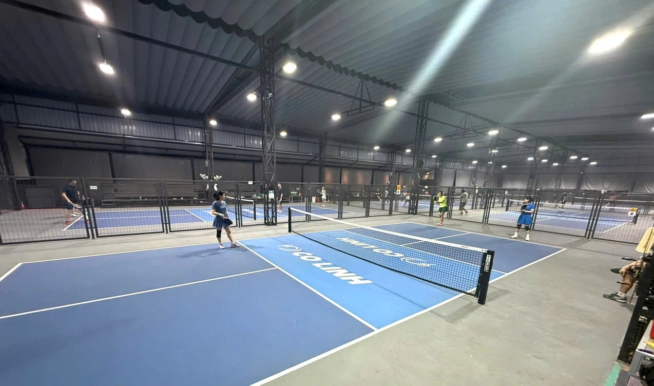 Cụm sân pickleball 38 Cổ Linh chất lượng