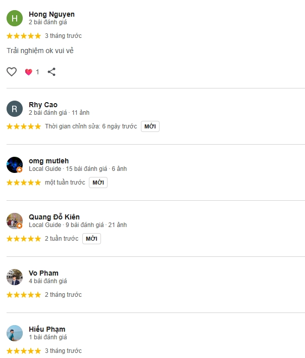 Đánh giá của người chơi tại sân Pickleball 426