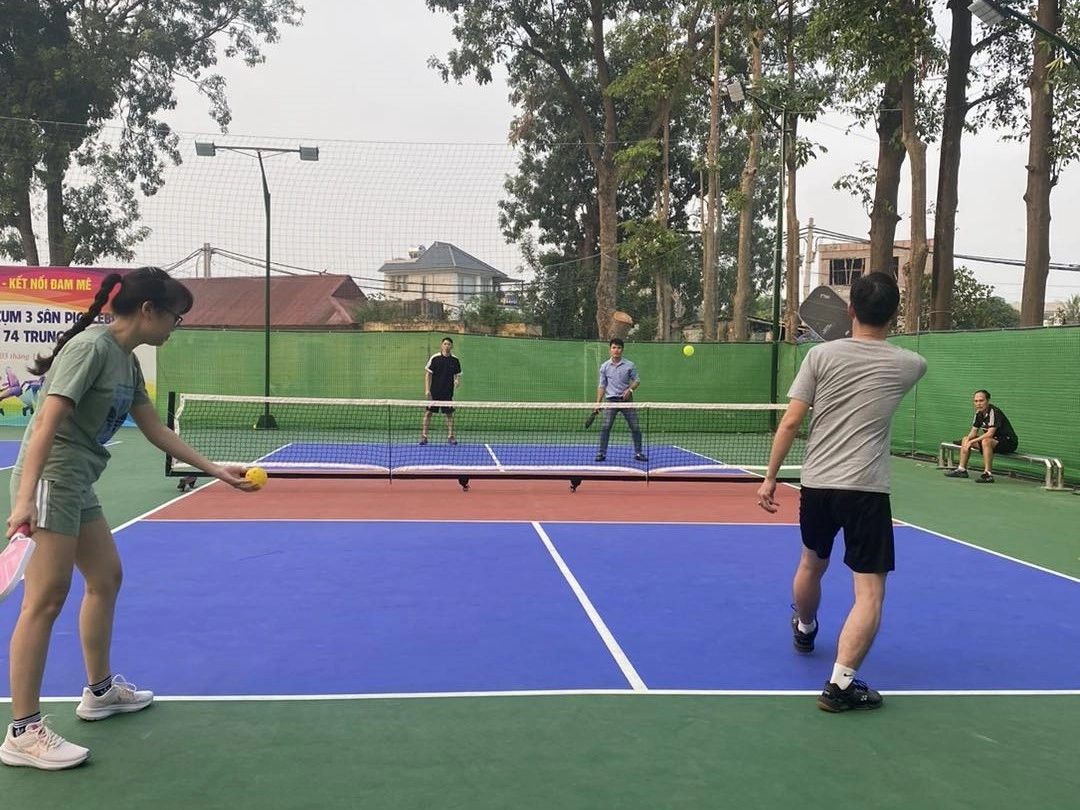 Giá thuê sân Pickleball 74 Academy