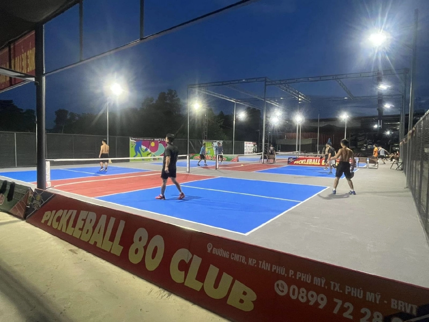 Giá thuê sân Pickleball 80 Club