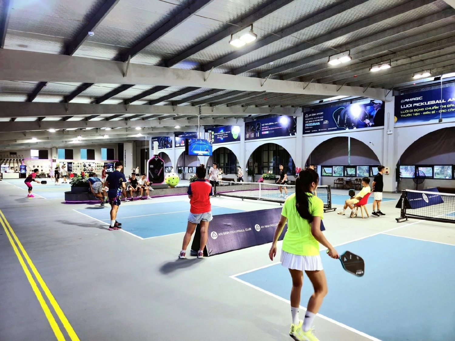 Các dịch vụ tiện ích của sân Pickleball An Sinh