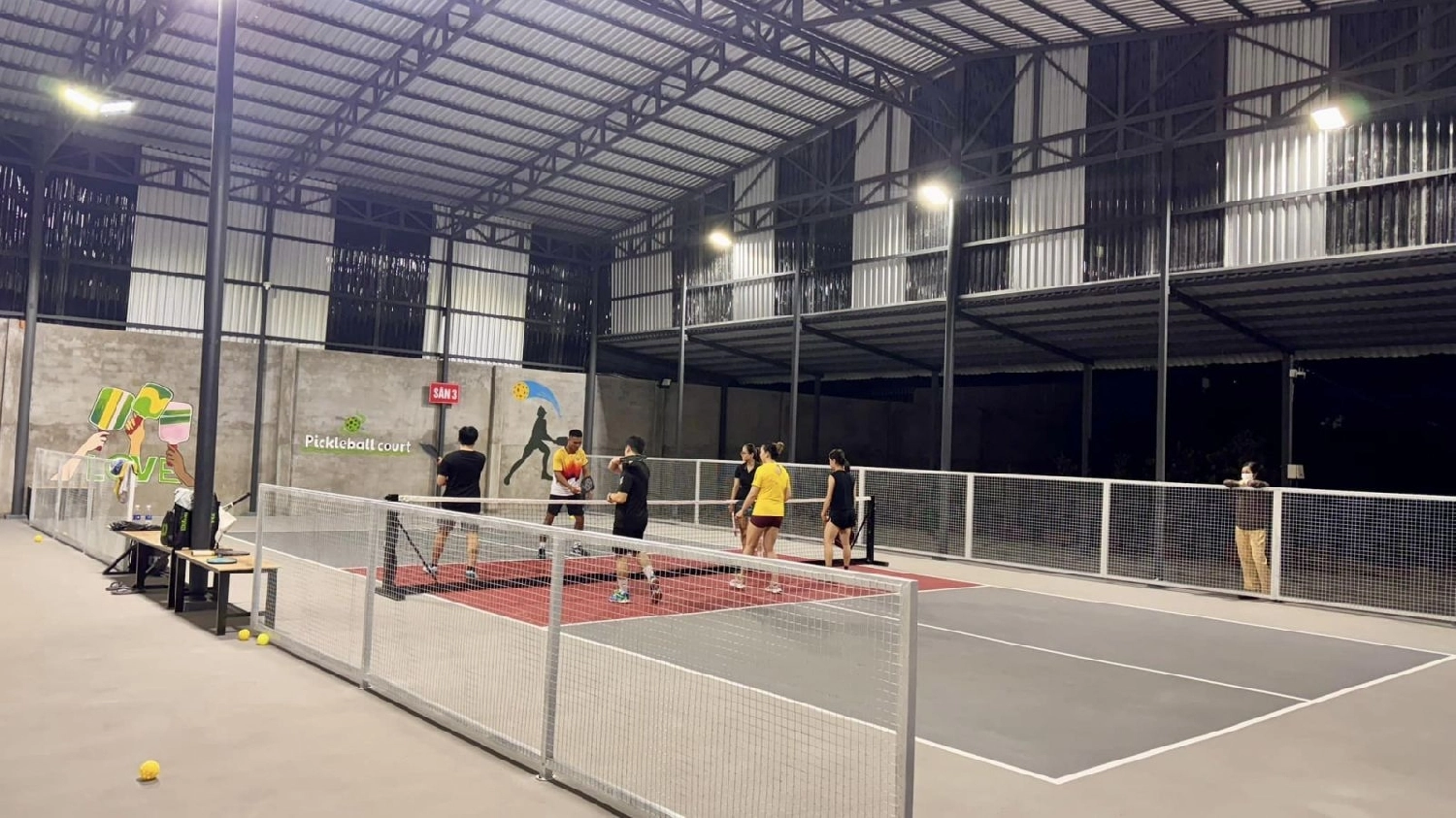 Các dịch vụ tiện ích của sân Pickleball ATL