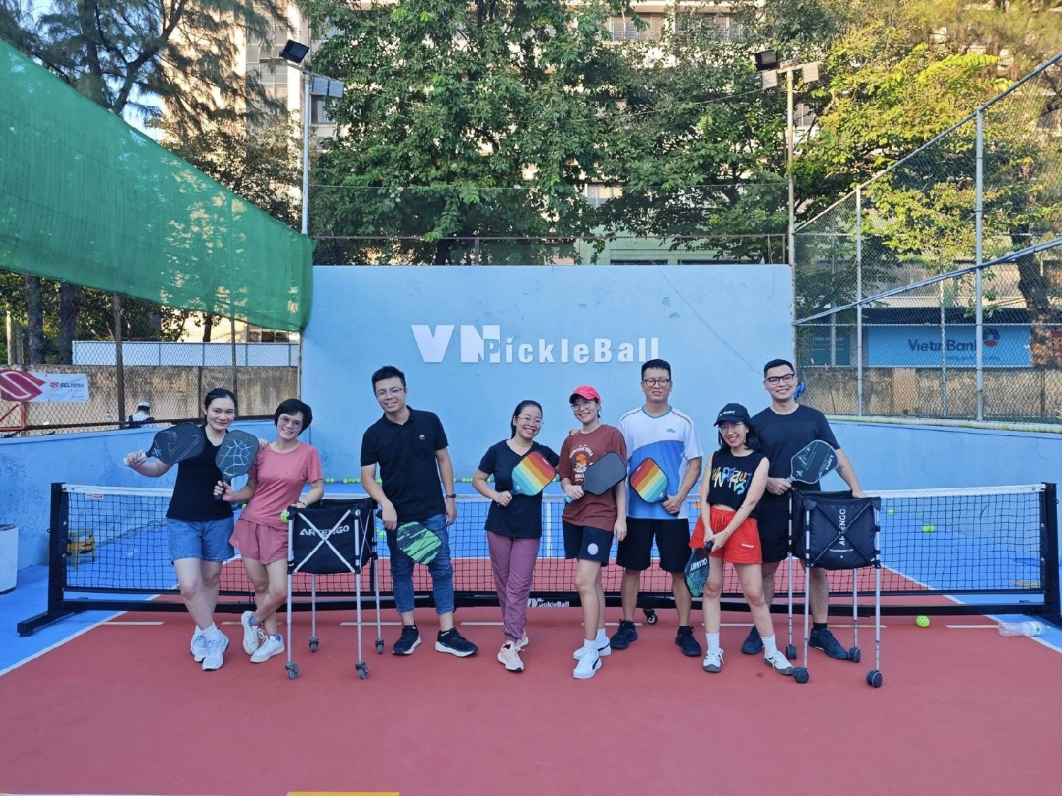 Sân pickleball Bách Khoa