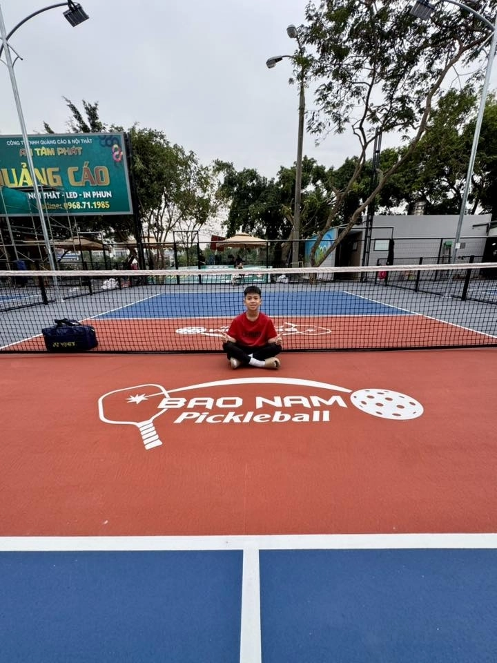 Cụm sân ngoài trời sân Bảo Nam pickleball