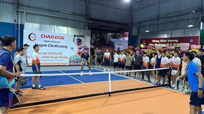 Giới thiệu sân Pickleball C Club & Academy