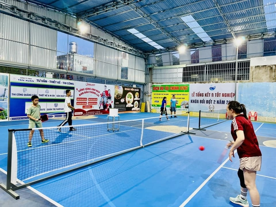 Giới thiệu sân Pickleball Cá Voi Xanh