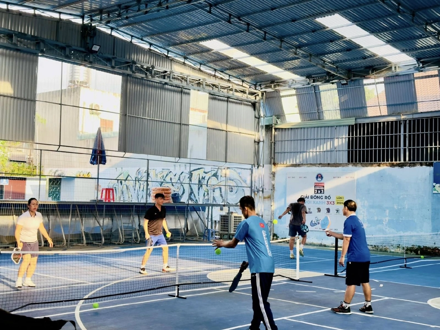 Giới thiệu sân Pickleball Cá Voi Xanh