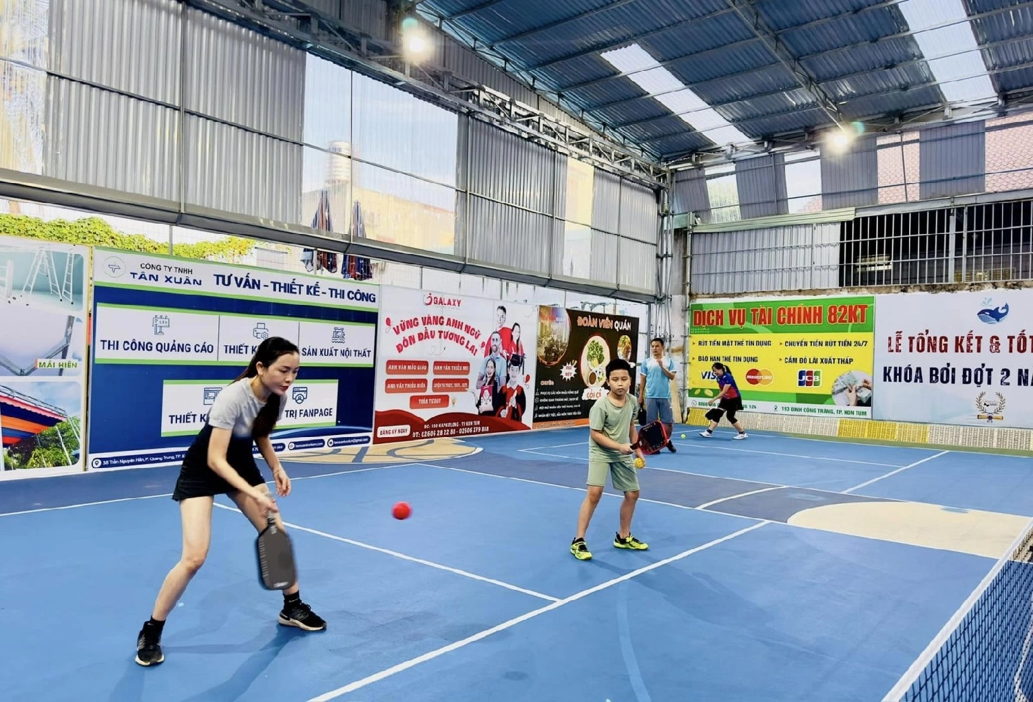 Giá thuê sân Pickleball Cá Voi Xanh