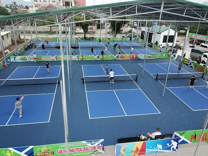 Giá thuê sân Pickleball Cẩm Thuỷ