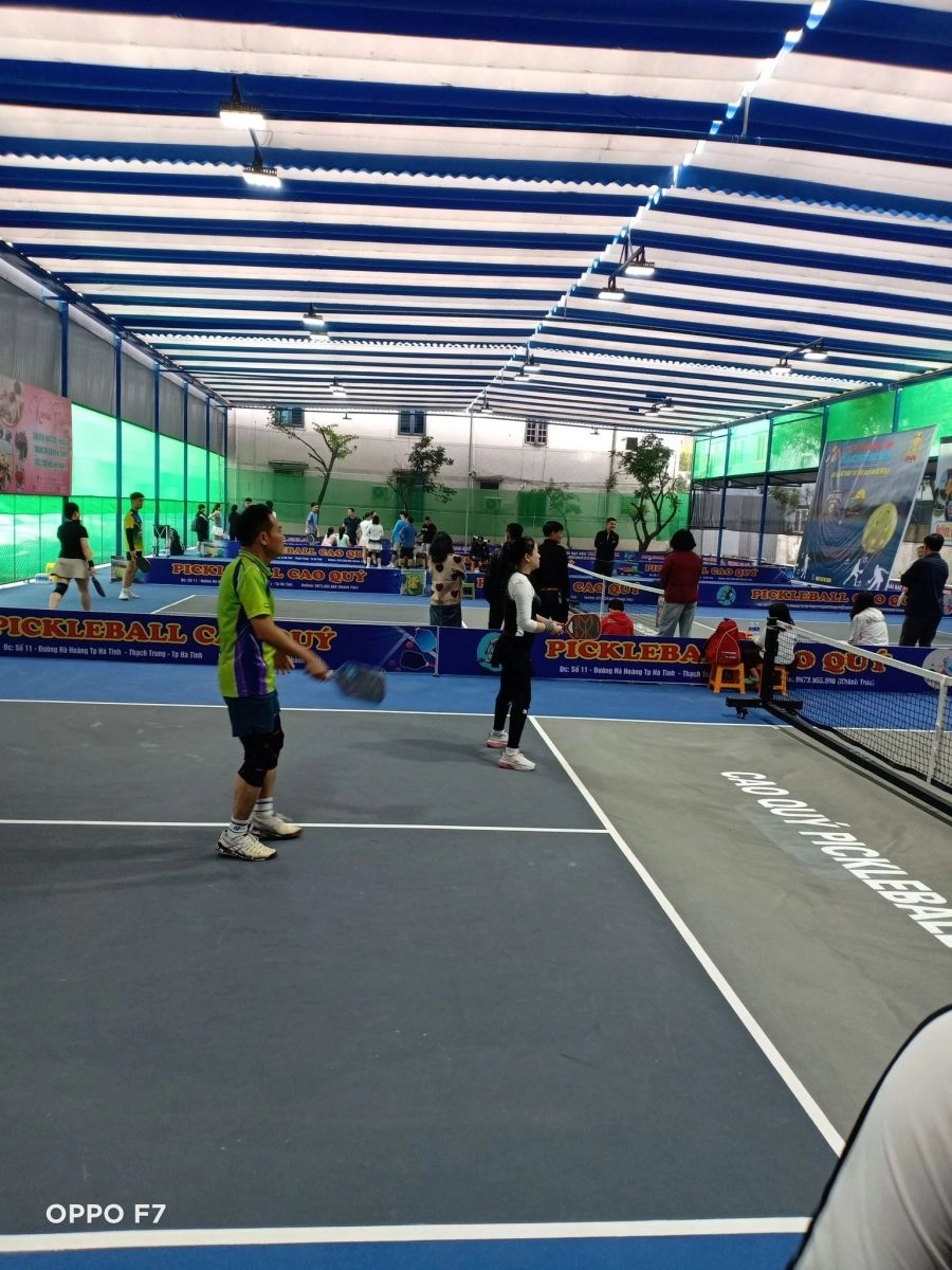 Chất lượng sân Pickleball Cao Quý Hà Tĩnh