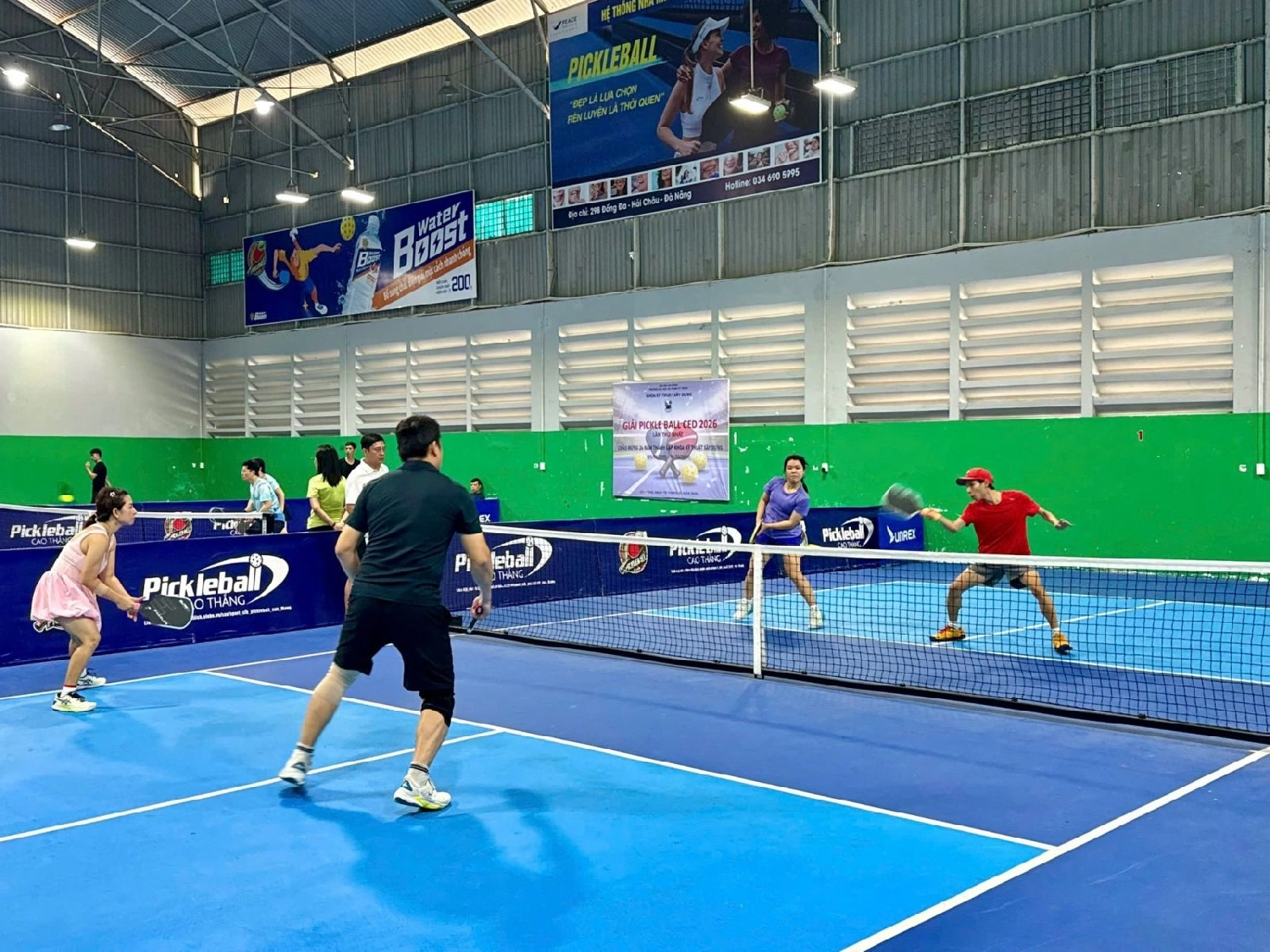 Cụm sân pickleball cao thắng