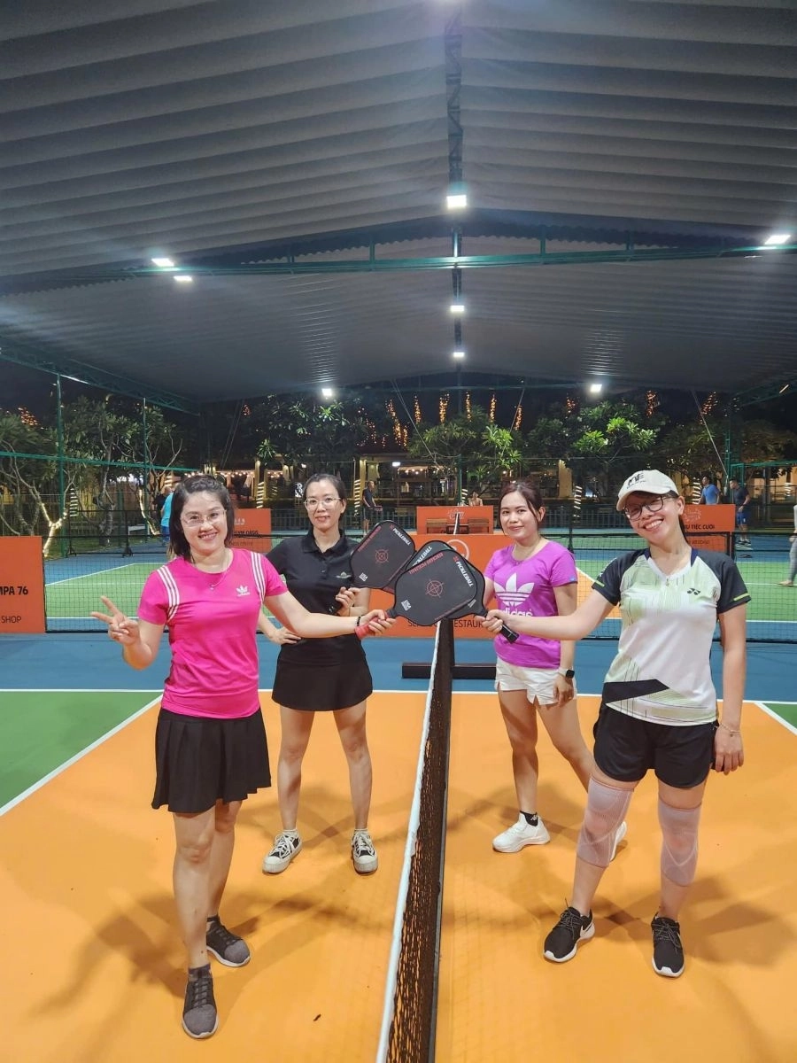 Các dịch vụ tiện ích của sân Pickleball Champa