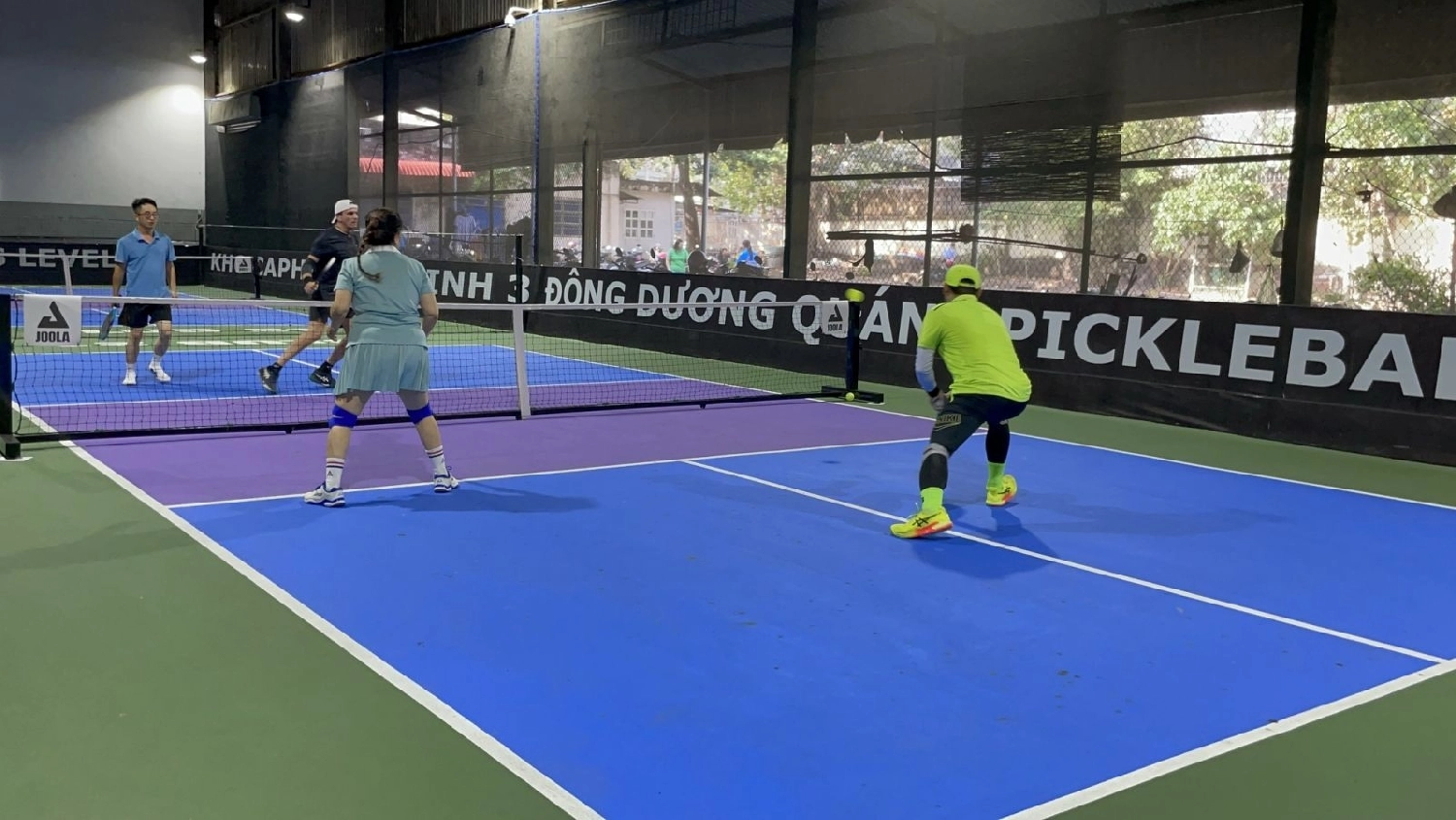Cụm sân pickleball club 21 hồ chí minh chất lượng
