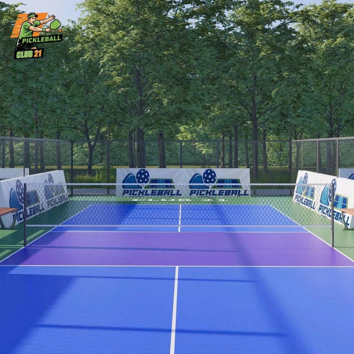 Sân pickleball club 21 hồ chí minh cung cấp đầy đủ dịch vụ và tiện ích
