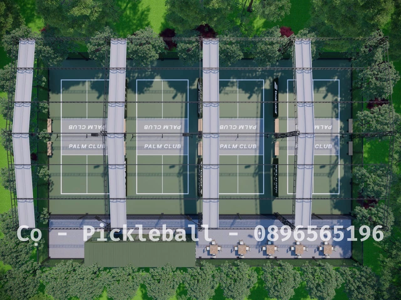 Giới thiệu sân Pickleball Cọ Club