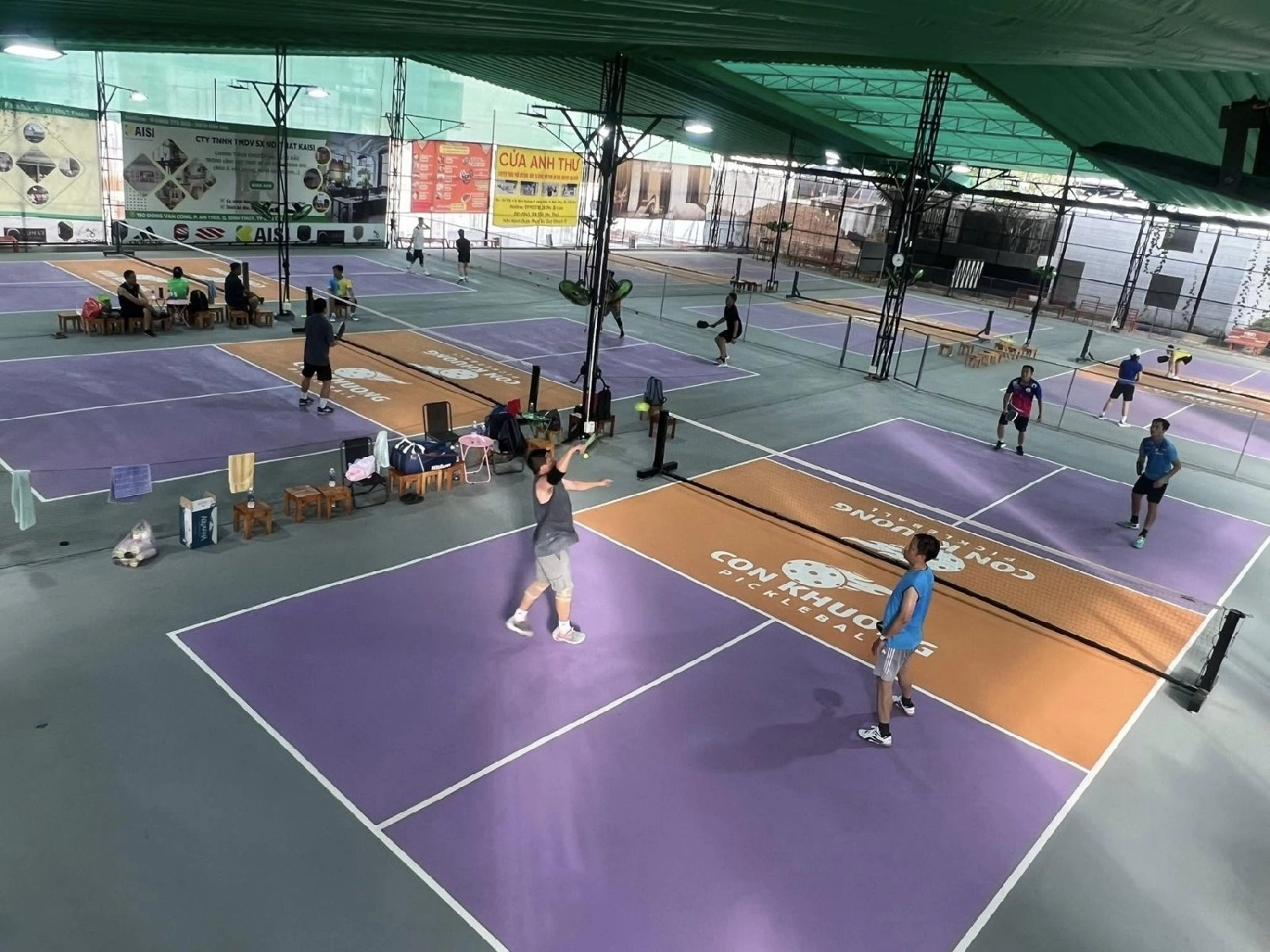 Sân pickleball cồn khương