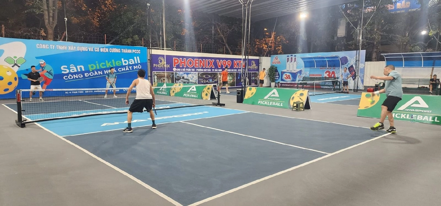 Giới thiệu sân Pickleball Công Đoàn Hoá Chất Mỏ