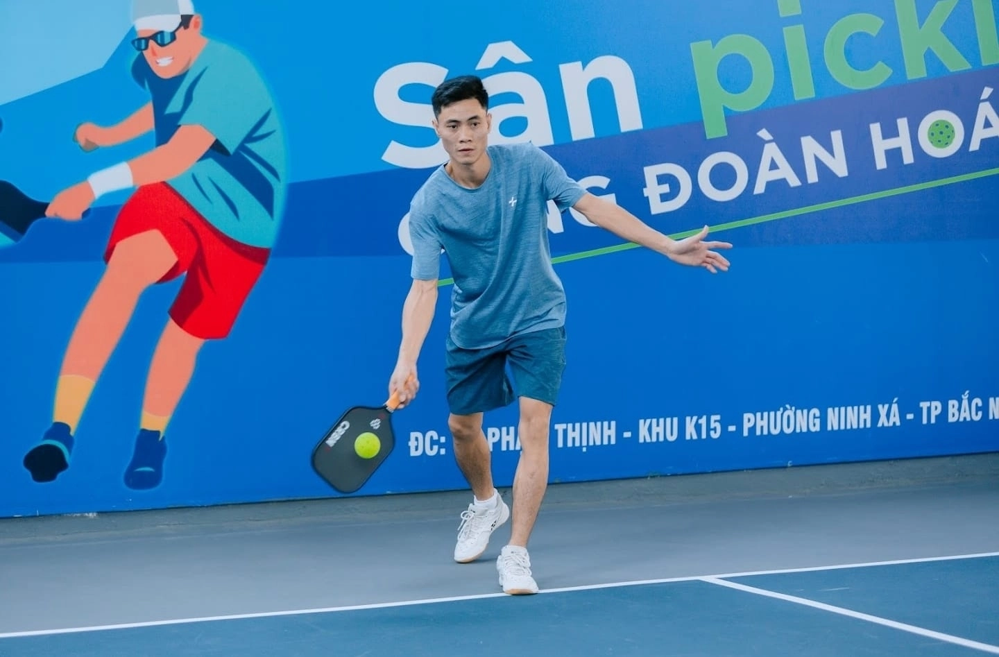 Giá thuê sân Pickleball Công Đoàn Hoá Chất Mỏ